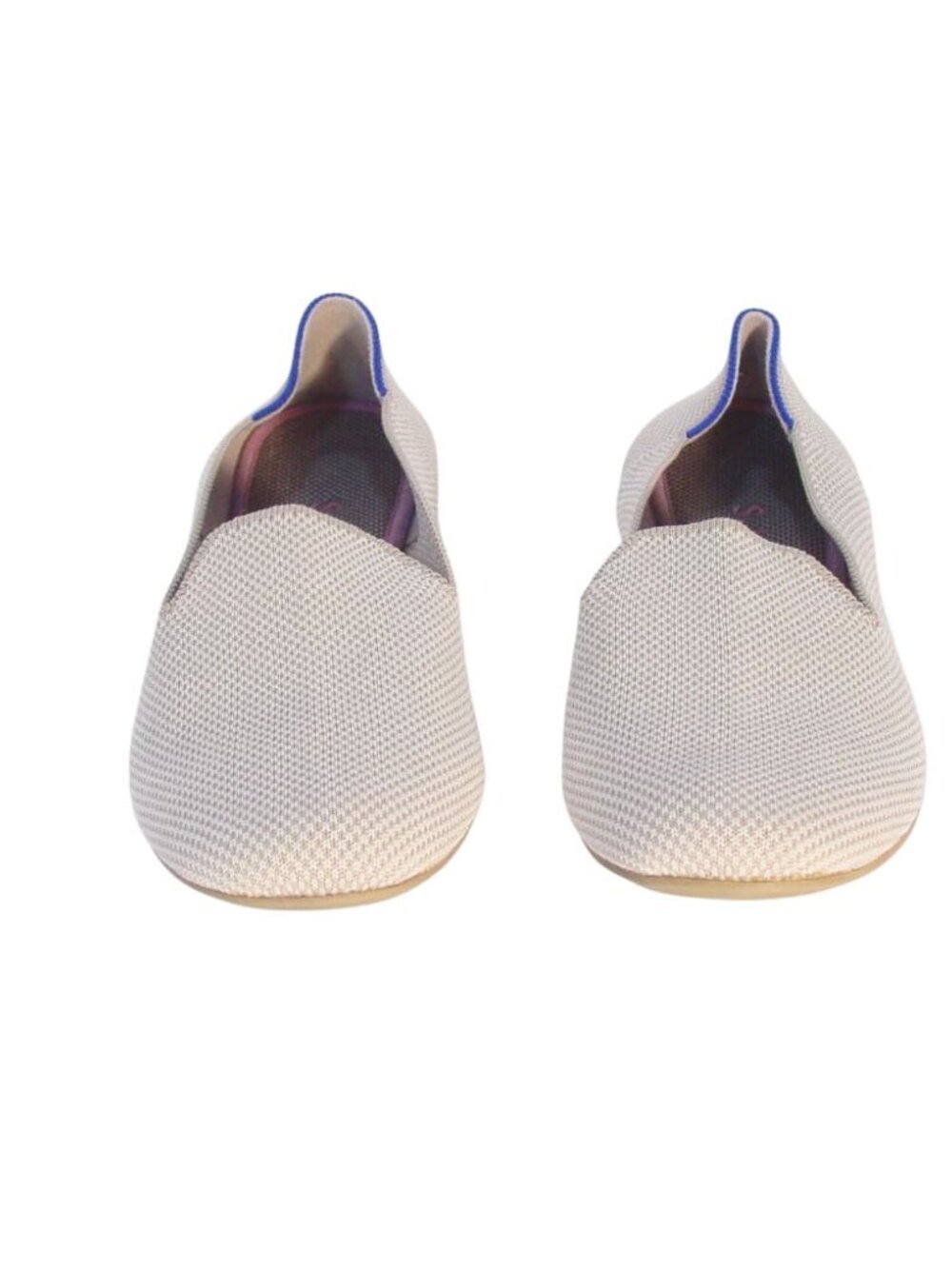 Rothy’s THE LOAFER Linen Double Stitch Women’s Beige Flats Shoes - 9.5 - Picture 3 of 9